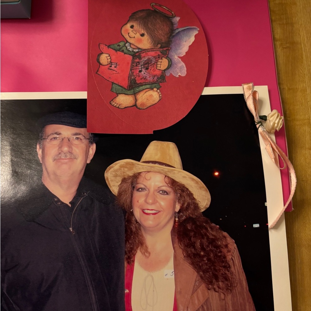 Cowboy Hat with Brown Jacket